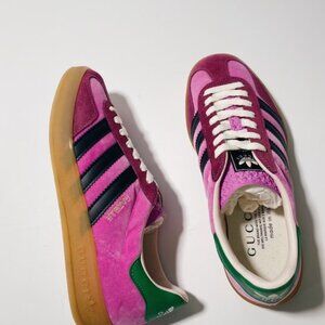 adidas x GUCCI GAZELLE Women's Casual Shoes [Pink]